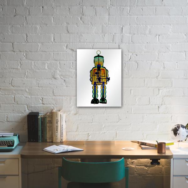 N30 Robot X-ray art  - Aluminum Print picture