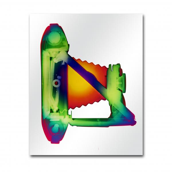 Kodak Tourist Camera X-ray art - Aluminum Print picture