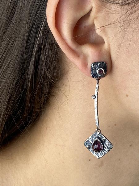 Garnet Earrings