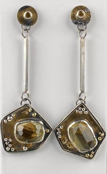 Moonshot Citrine earrings