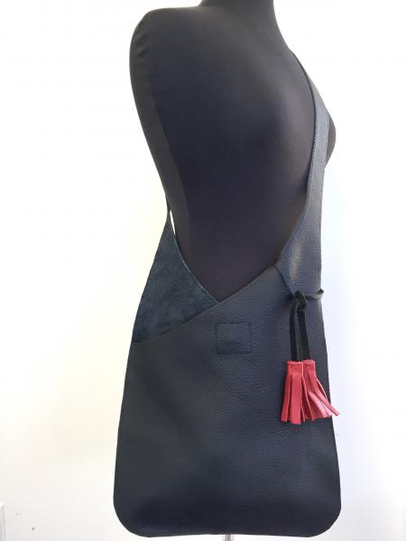 Large messenger, Black with red tassel picture