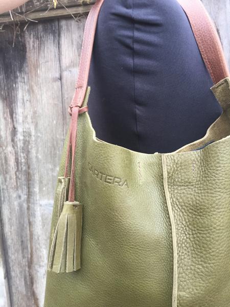 Shoulder bag, Olive green picture