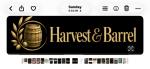 Harvest and Barrel