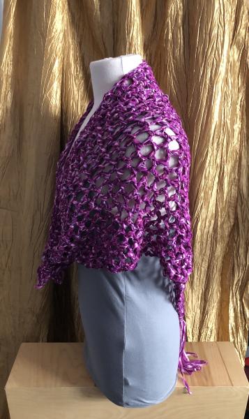 Shawl: Raspberry Ribbon picture