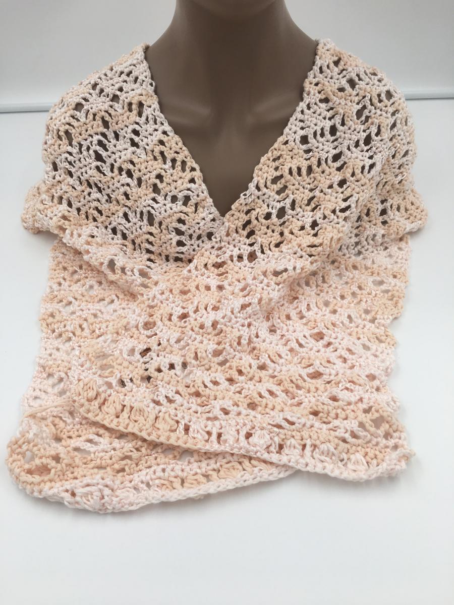 Shawl: Creme de la Lattice picture