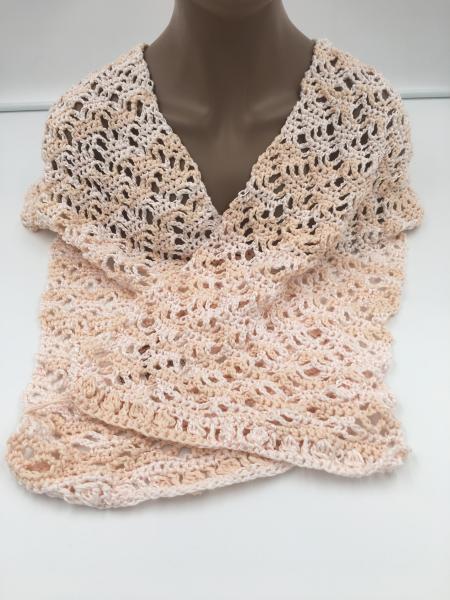 Shawl: Creme de la Lattice picture