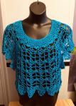 Women's Top: Turquoise CC