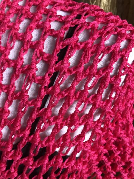 Shawl: Neon Pink Mesh picture