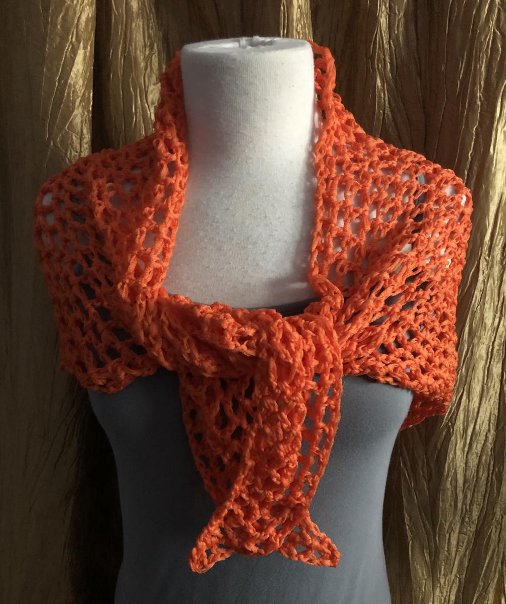 Shawl: Delightful Orange picture