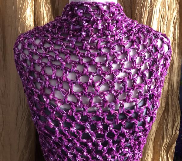 Shawl: Raspberry Ribbon picture