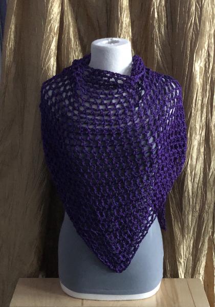 Shawl: Purple Pleasure