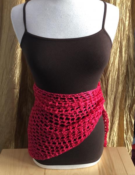 Shawl: Neon Pink Mesh picture