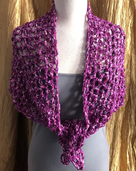 Shawl: Raspberry Ribbon picture