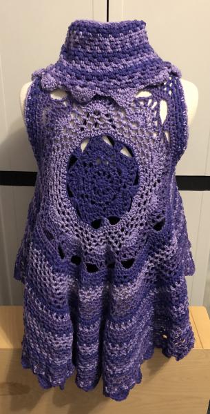 Women's Circular Vest: Purple Craze picture