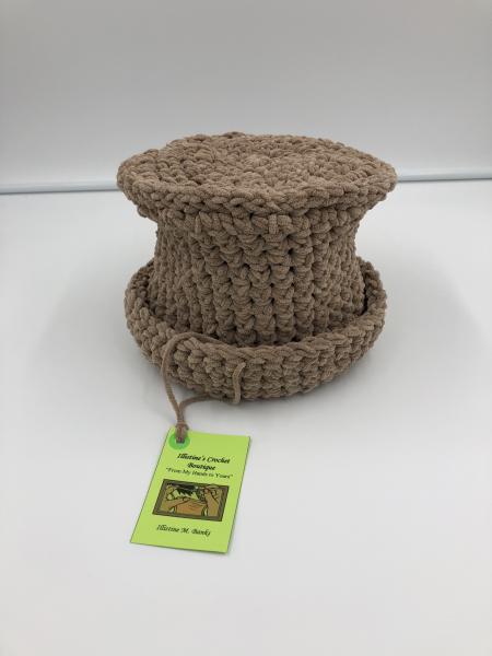 Top Hat-Wrap Set: Taupe "Janice" picture