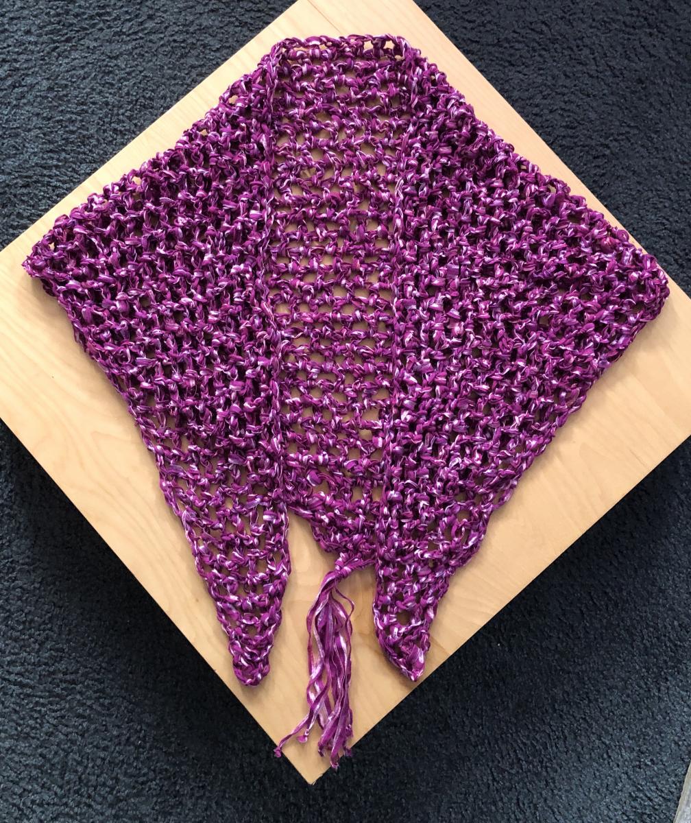 Shawl: Raspberry Ribbon picture