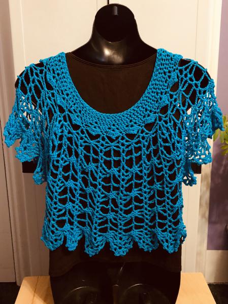 Women's Top: Turquoise CC picture