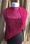 Shawl: Neon Pink Mesh