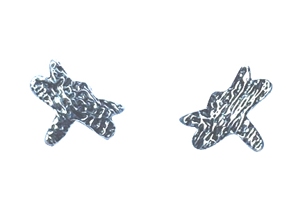Fine Silver Earrings - Dragonfly Posts