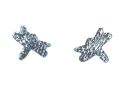 Fine Silver Earrings - Dragonfly Posts picture