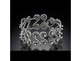 Argentium signature swirl cuff picture