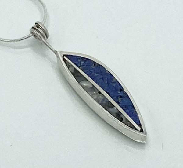 Lapis & Pearl Inlay picture