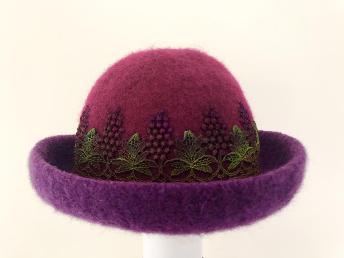 Tess McGuire Wool Hat Tess McGuire Hatmaker - Little River - California - United  main image 3