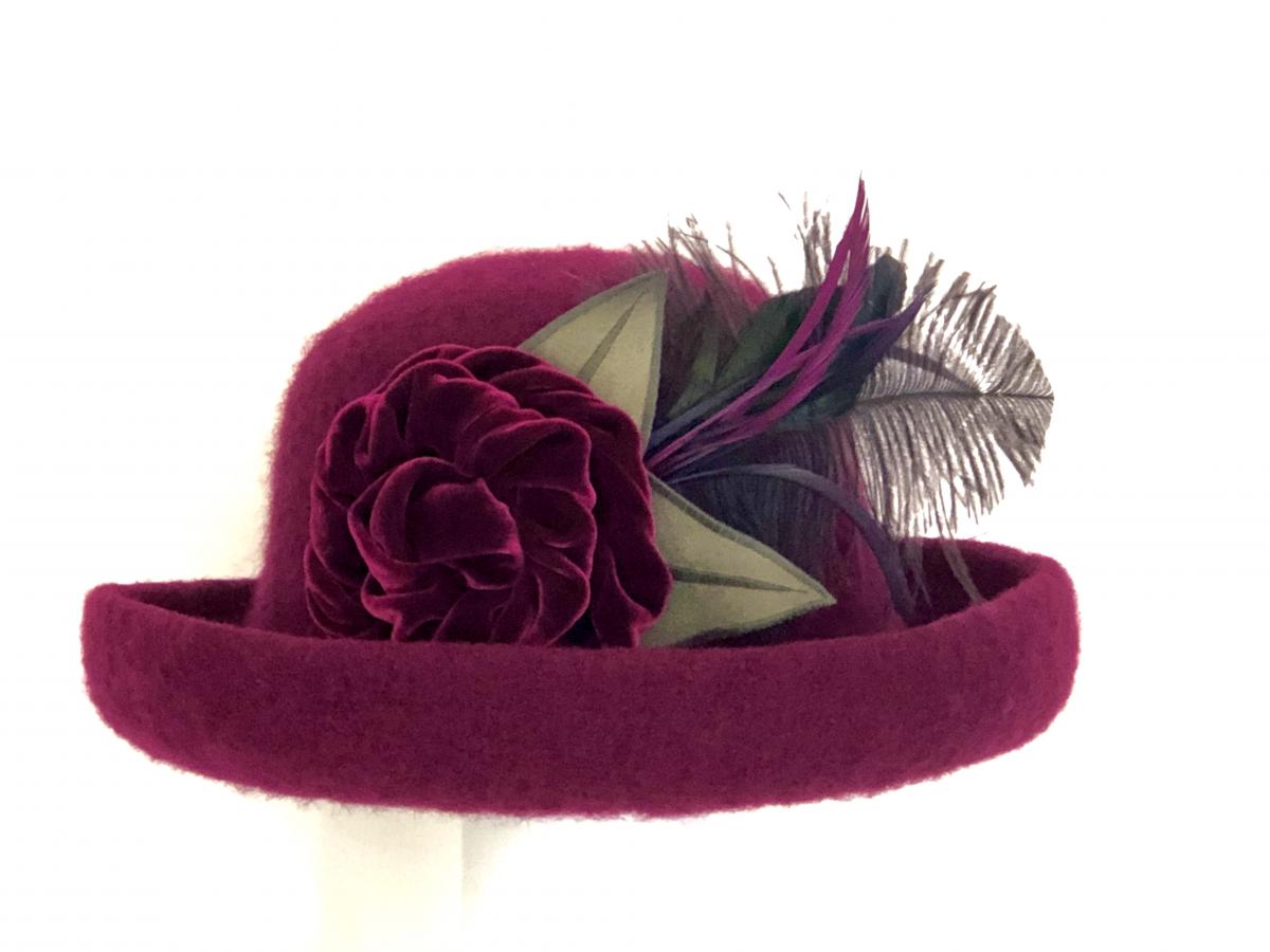Tess McGuire Wool Felt Hat Tess McGuire Hatmaker - Little River - California - United  main image 3