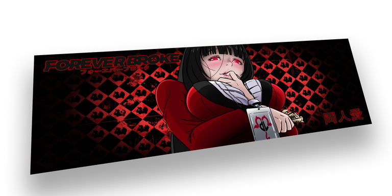 Yumeko Jabami Slap Collab DoujinLove x ForeverBroke (2 Options) picture