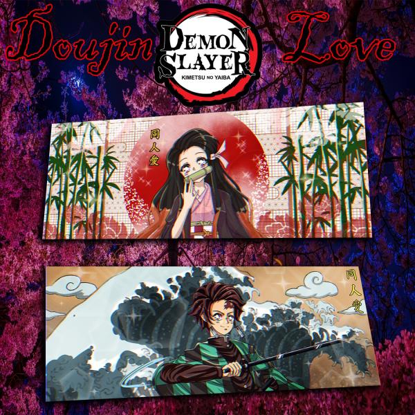 Nezuko & Tanjiro 90's ~ Demon Slayer  (7 Options)