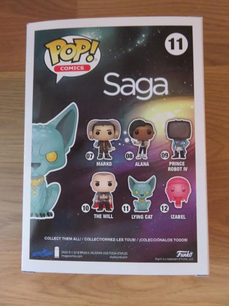 2018 PX Previews Exclusive Funko POP Saga Bloody Lying Cat #11 picture