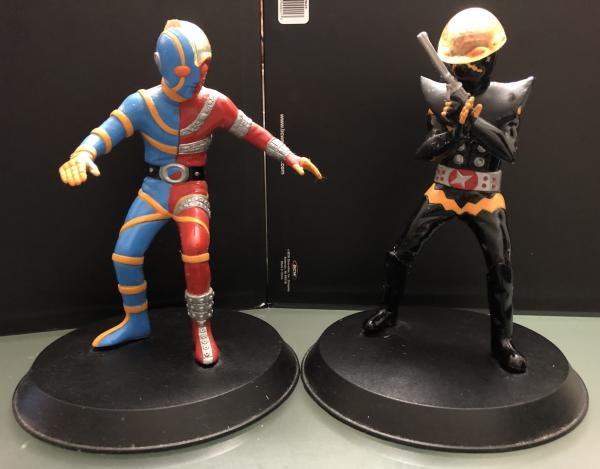 Banpresto Kikaider & Hakaider Figure Set