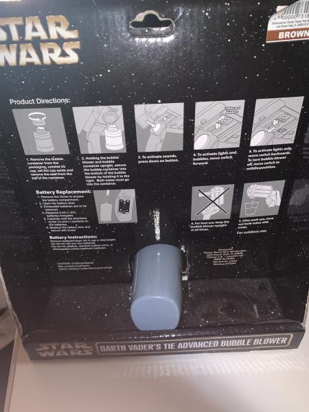 Star Wars Tie Fighter Bubble Machine (Brand New) picture