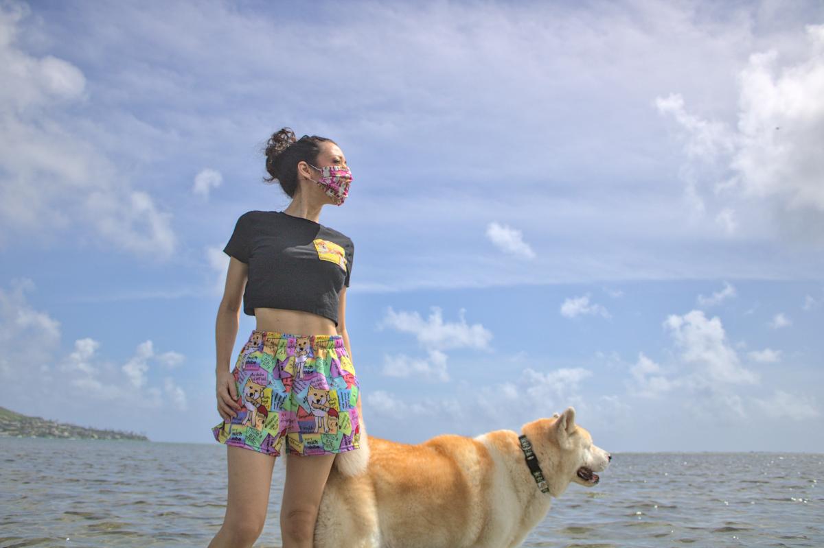 Gabber swim/athletic shorts (extra short) picture