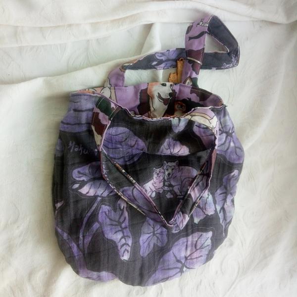 Reversible gabber purse (Creepy Dollhouse x Purple Kalo) picture