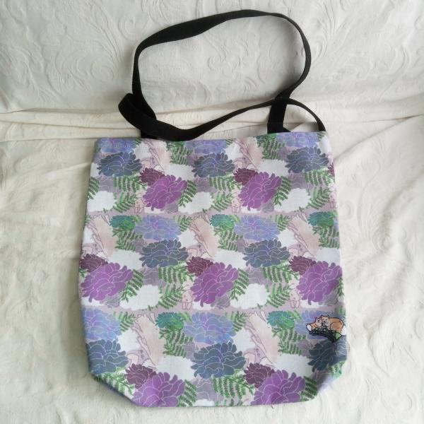 Canvas tote (pastel Moody Blosses) picture