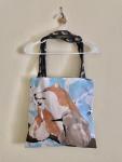 Scritches x Ohia Breeze (yellow) reverse tote