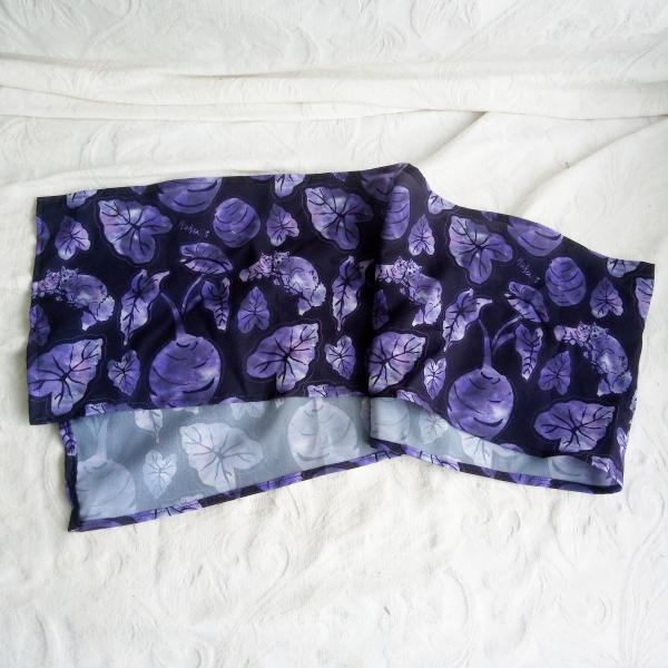 Gabber scarf (purple kalo)