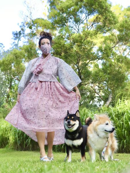 Gabber hanbok (Bloomin' Bloss)