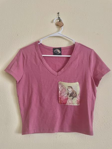 Mr. Bee pocket crop top