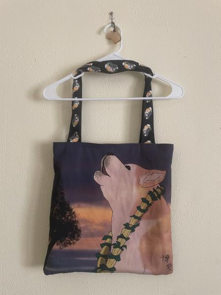 Hala Howl x Bloomin' Blossom reverse tote