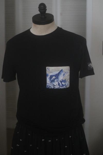 Gabber pocket tee (unisex) - HokusAi