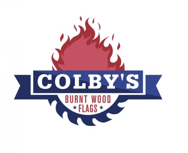 Colby’s Burnt Wood Flags