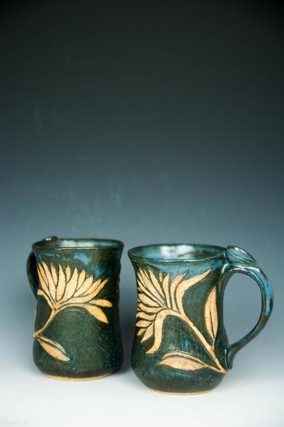 Flower mug set picture