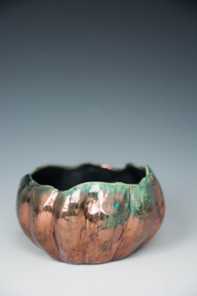 Raku pinch pot picture