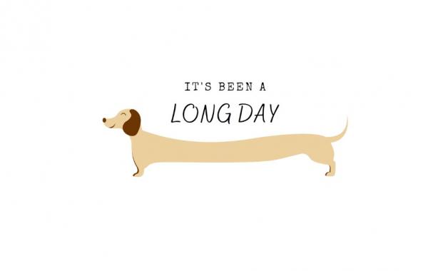 Dachshund ceramic mug