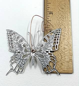 Butterfly Decoration/Ornament made out of Recycled Aluminum Can picture