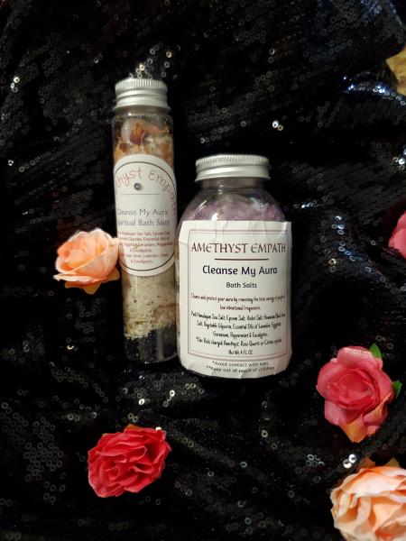 Amethyst Empath:  "Cleanse My Aura" BATH SALT