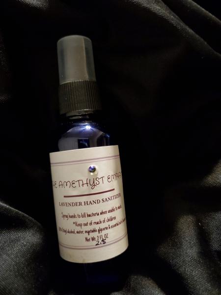 Amethyst Empath:  LAVENDER HAND SANITIZER picture