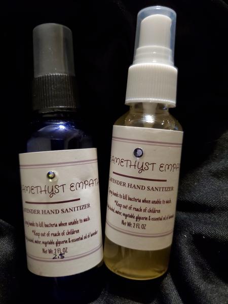 Amethyst Empath:  LAVENDER HAND SANITIZER picture